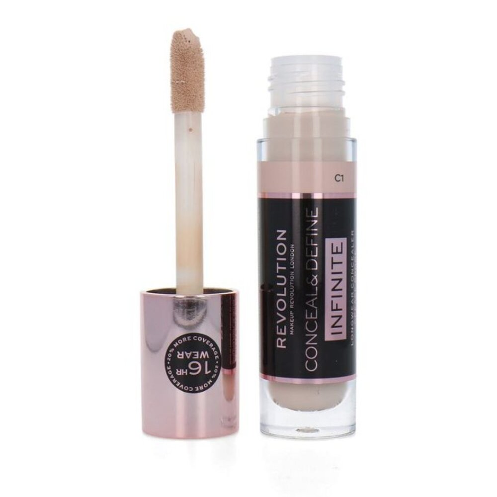 Makeup Revolution Conceal & Define XL Longwear Concealer – C1 New